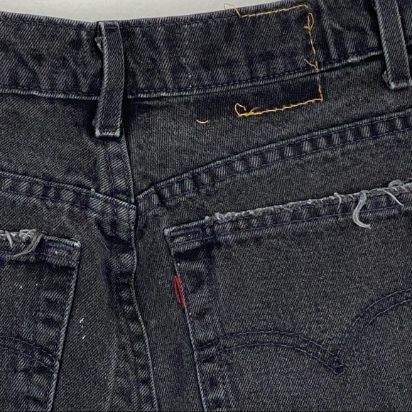 FURST OF A KIND, Reworked, Distressed Levi’s Skirt - Picture 4 of 6